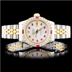 Rolex DateJust 1.00ctw Diamond Ladies Watch