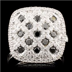 14K Gold 1.13ctw Fancy Color Diamond Ring