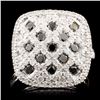 Image 1 : 14K Gold 1.13ctw Fancy Color Diamond Ring