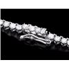 Image 2 : ^18k White Gold 9.00ct Diamond Necklace