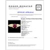 Image 4 : 14K Gold 1.15ct Ruby & 0.53ctw Diamond Ring