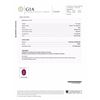Image 5 : *GIA 18K Gold 4.10ct Ruby & 2.10ctw Diamond Ring