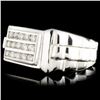 Image 2 : 14K Gold 0.77ctw Diamond Ring