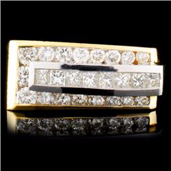 18K Gold 1.56ctw Diamond Ring