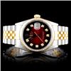 Image 1 : Rolex Two-Tone DateJust Diamond Wristwatch