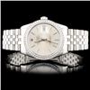 Image 1 : Rolex SS DateJust 1.00ct Diamond Wristwatch