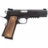 Magnum DE1911GR 45ACP 5" Black Finish w/Rail 8+1 SAO Dbl Diamond Wood Grips