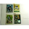 Image 1 : Four (4) Barry Sanders Cards, one rookie card and three very good inserts, All One Money
