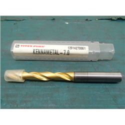 New TITEX 7mm Solid Carbide Coolant Thru Drill