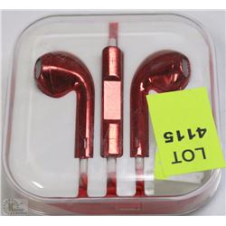 NEW EARPHONES STEREO HEADSET FOR iPHONE/iPOD