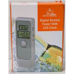 NEW DIGITAL TESTER W/ LCD CLOCK