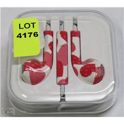 NEW EARPHONES STEREO HEADSET FOR iPHONE/iPOD