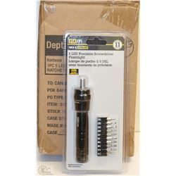 CASE OF 6PCS LED PRECISION RATCHETING SD