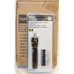 CASE OF 6PCS LED PRECISION RATCHETING SD