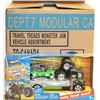 Image 1 : CASE OF 6PCS TRAVEL TREADS MONSTER JAM TOYS