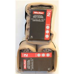 CASE OF 2 FINLEY SEAT COVERS - TAN