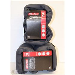 CASE OF 2 RUGGED XL TRUCK SEAT COVERS - GRAY