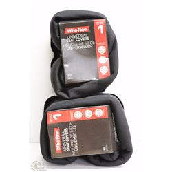 CASE OF 2 RUGGED UNIVERSAL BENCH SEAT COVERS