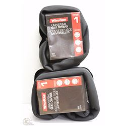 CASE OF 2 RUGGED UNIVERSAL BENCH SEAT COVERS