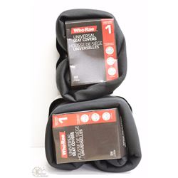 CASE OF 2 RUGGED UNIVERSAL BENCH SEAT COVERS