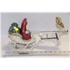 Image 1 : CAST IRON SANTA AND REINDEER