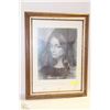 Image 1 : FRAMED PRINT OF GIRL