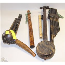 COLLECTION OF WIND INSTRUMENTS