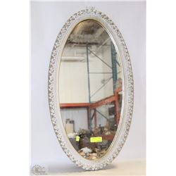 OVAL FRAMED MIRROR