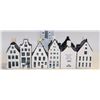 Image 1 : COLLECTION OF 6 BLUE DELFT HOUSES