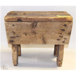WOODEN STOOL