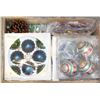 Image 1 : BOX OF XMAS GLASS ORNAMENTS, DECORATIONS