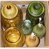 Image 1 : BOX OF DECANTERS, VASES
