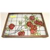 Image 1 : STAINED GLASS SERVING TRAY