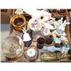 Image 1 : FLAT OF ASSORTED VASES, BELLS, ETC