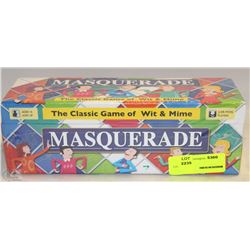 THE CLASSIC GAME OF WIT + MIME - MASQUERADE GAME