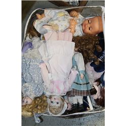 BAG OF ASSORTED DOLLS