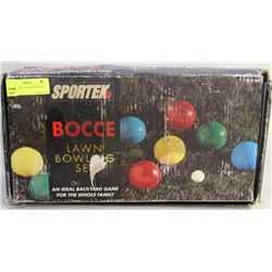 SPORTEK BOCCE LAWN BOWLING SET