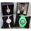 Image 1 : LOT OF 4 FASHION WATCHES
