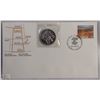 Image 1 : ALBERTA 75TH ANNIVERSARY COVER & COIN 1905-1980