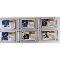COLLECTION OF 6 ENCASED 1981 TEAM LEADER CARDS
