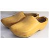 Image 1 : PAIR OF WOODEN DUTCH SHOES SIZE 420