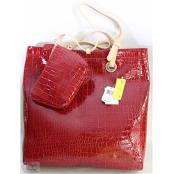 NEW RED JESSICA WOMEN'S BAG
