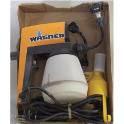 WAGNER W180 SPRAY GUN WITH ACCESSORIES