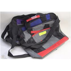 LOT OF FOUR NYLON PORTFOLIO  BAGS