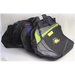 LOT OF FOUR NYLON PORTFOLIO  BAGS