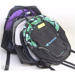 LOT OF THREE NEW BACKPACKS