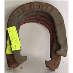 SET OF 4 "PRO" VINTAGE CAST IRON HORSE SHOES #1-4