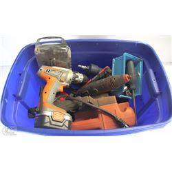 TOTE WITH AIR NAILERS 2 ELECTRIC SANDER DREMEL