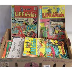 40 COMICS LIFE WITH ARCHIE 1972-1977