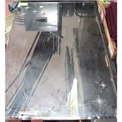 ETCHED GLASS MIRROR
